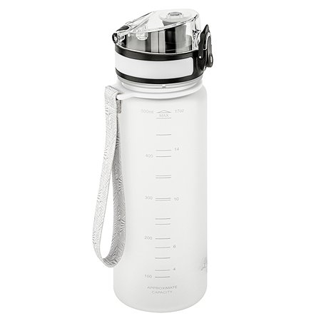 Бутылка для воды Elan Gallery 500 мл Style Matte белая - фото 6