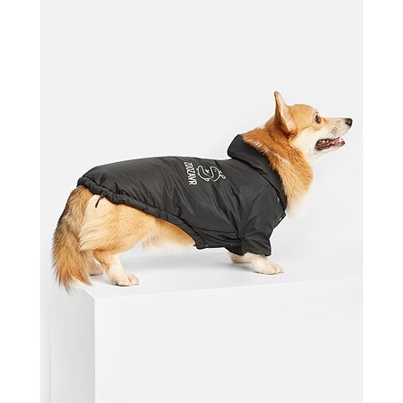 Куртка для собак Zoozavr чёрная 50