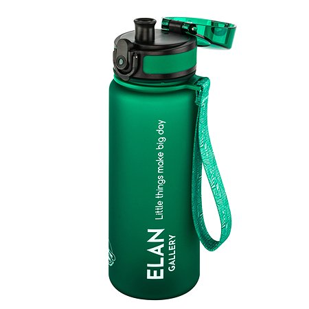 Бутылка для воды Elan Gallery 500 мл Style Matte темно-зеленая - фото 5