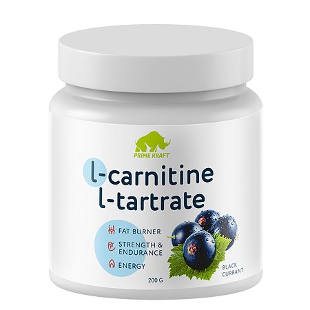 Коктейль L-Carnitine L-Tartale Prime Kraft черная смородина 200г
