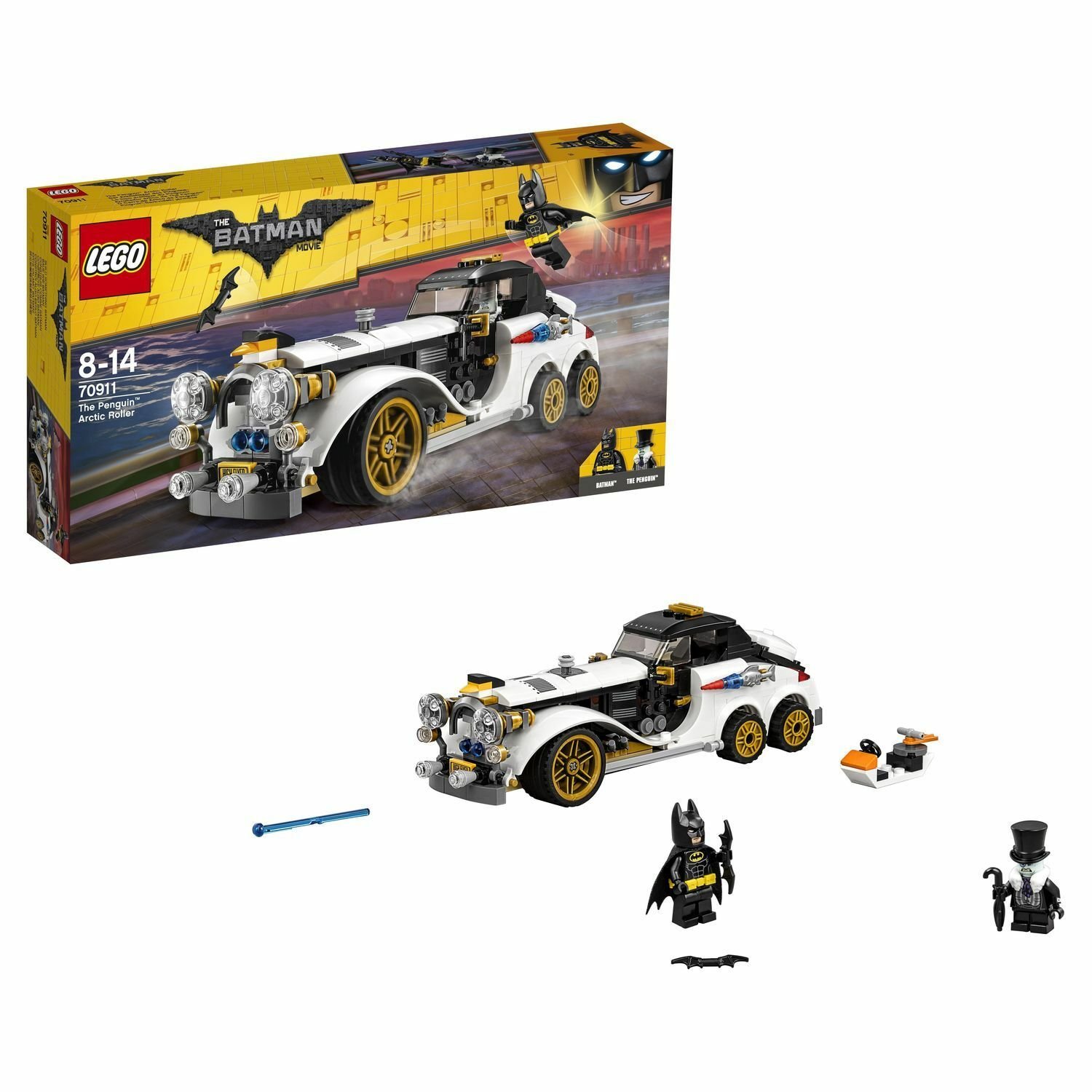 Конструктор LEGO Batman Movie Автомобиль Пингвина (70911) купить по цене  3199 ₽ в интернет-магазине Детский мир