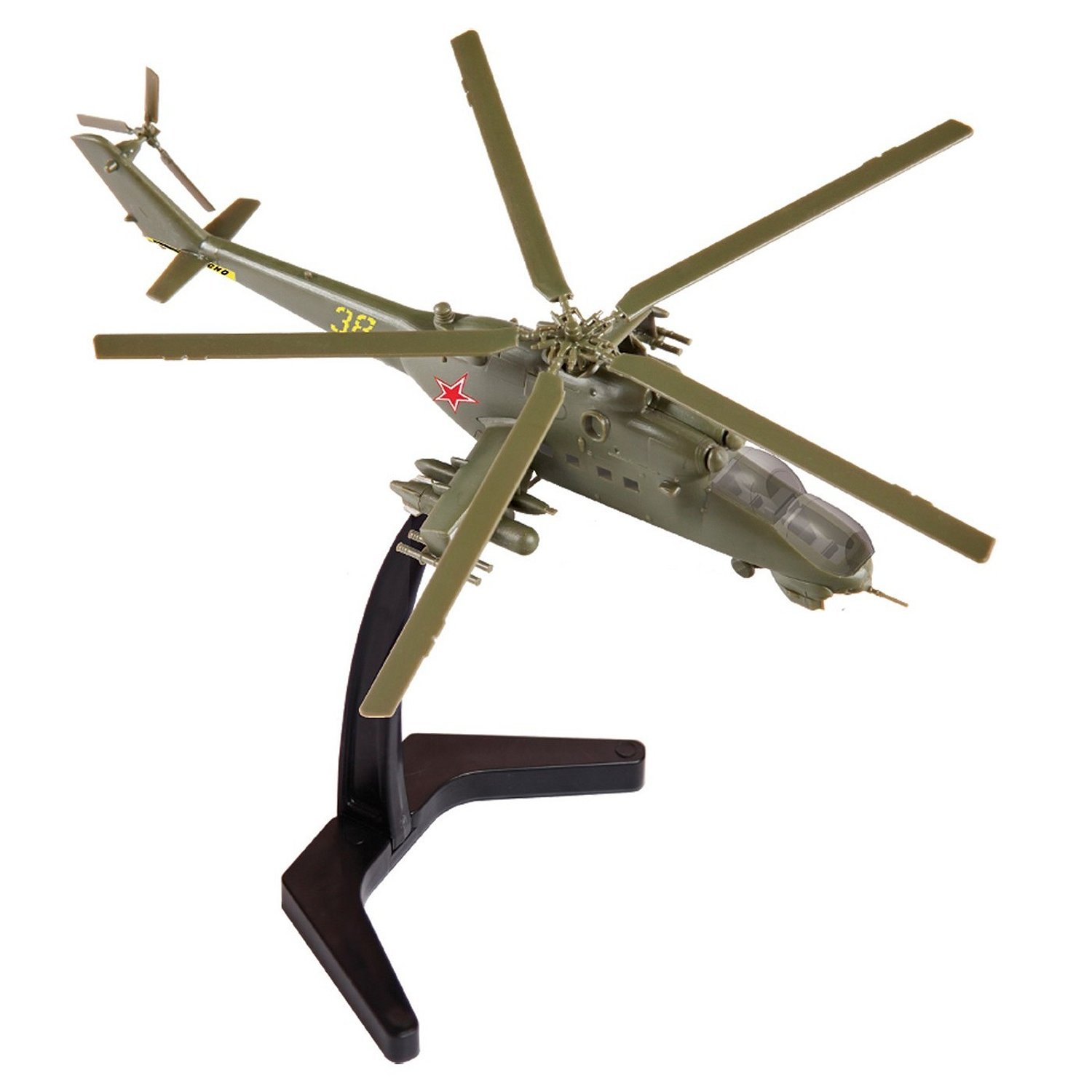 Модель для сборки Звезда Советский вертолет МИ-24В - фото 2