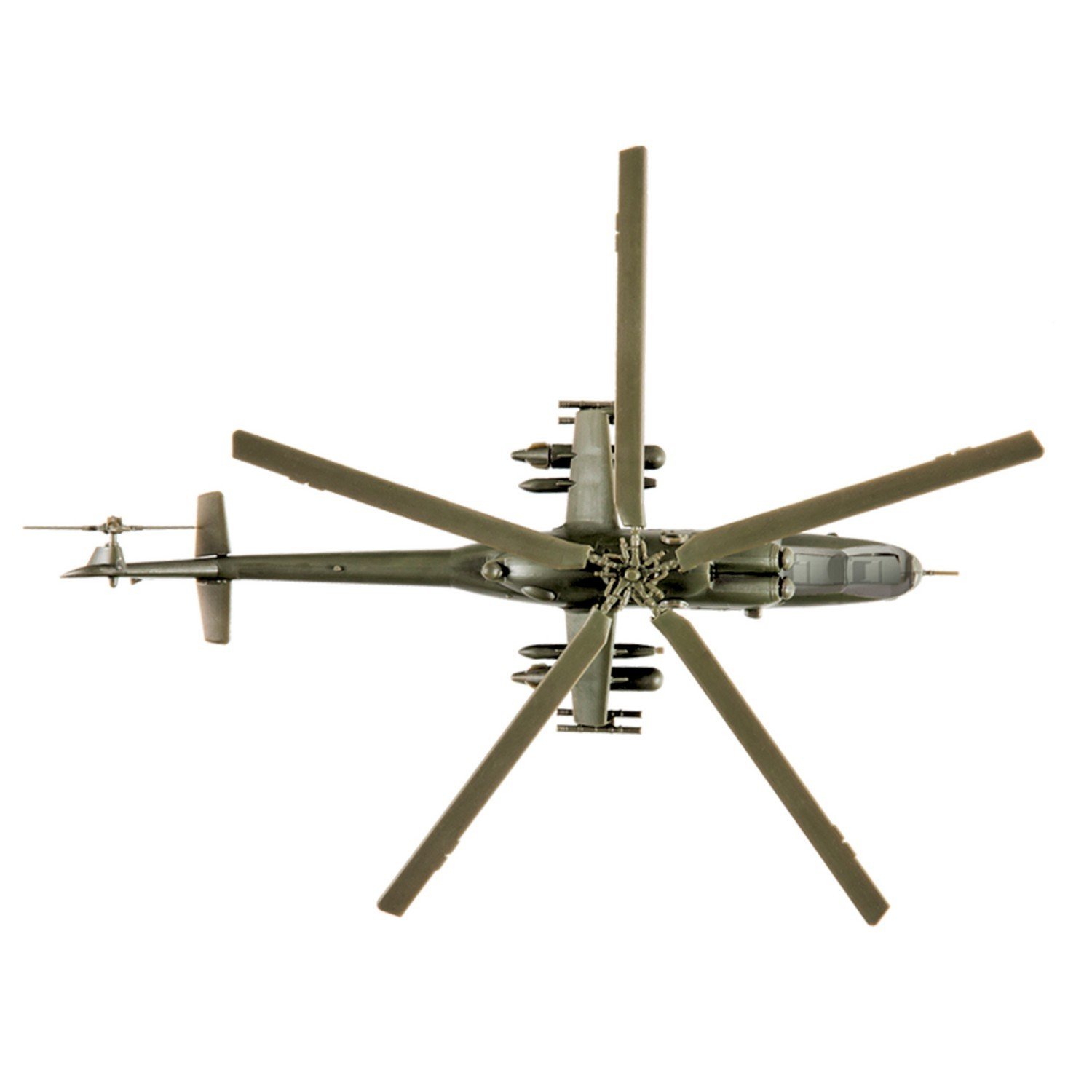 Модель для сборки Звезда Советский вертолет МИ-24В - фото 3