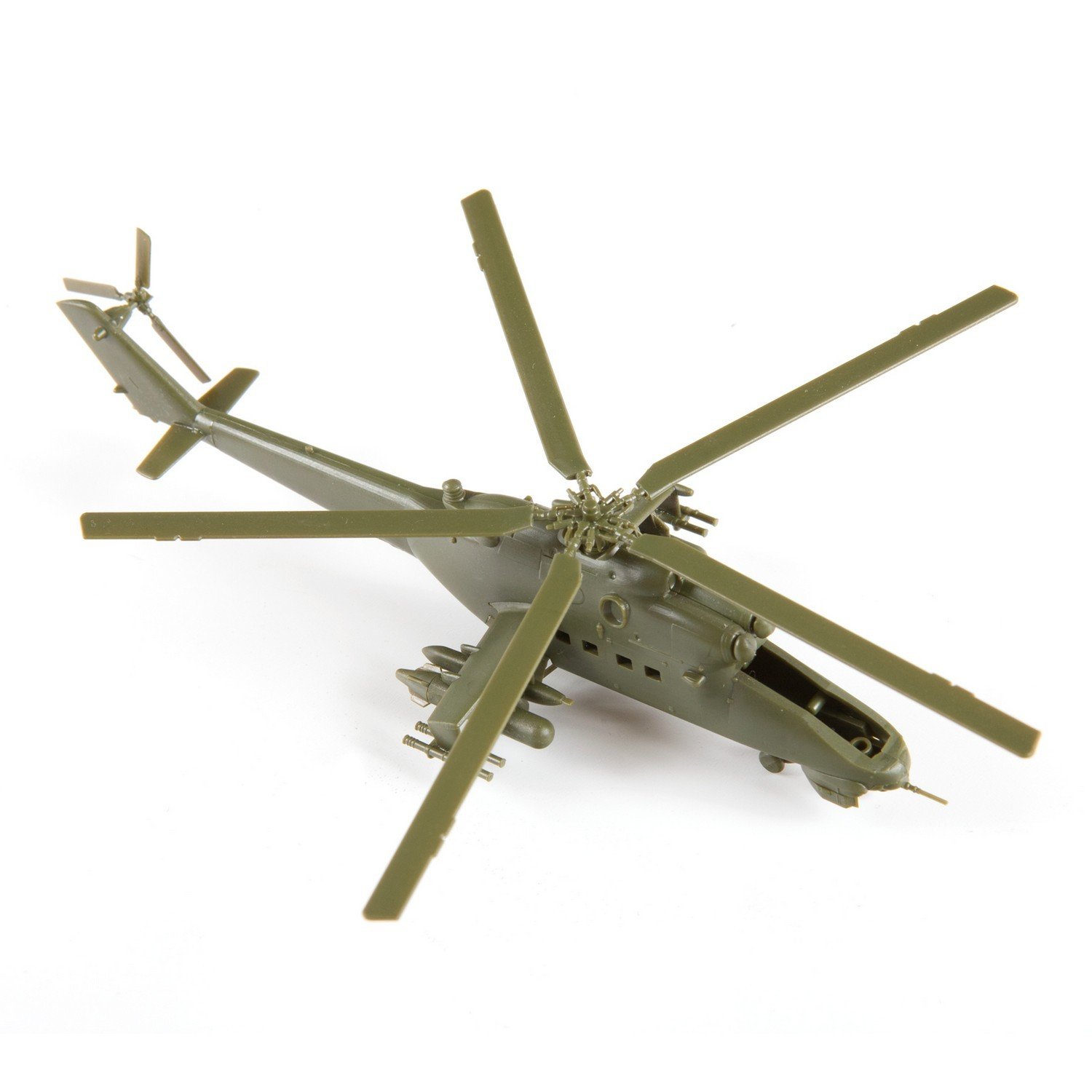 Модель для сборки Звезда Советский вертолет МИ-24В - фото 5