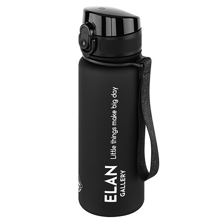 Бутылка для воды Elan Gallery 500 мл Style Matte черная