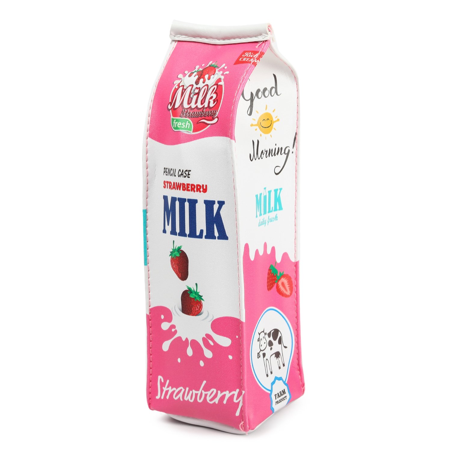 Пенал молоко. Пенал JOHNSHEN пакет молока. Пенал пакет молока. Молоко в школе.