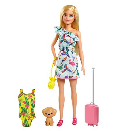 Набор Barbie Стейси с питомцем и аксессуарами GRT87 - фото 1