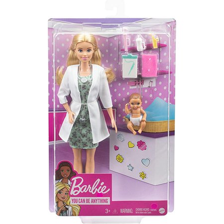 Кукла Barbie Педиатр с малышом-пациентом GVK03 - фото 2