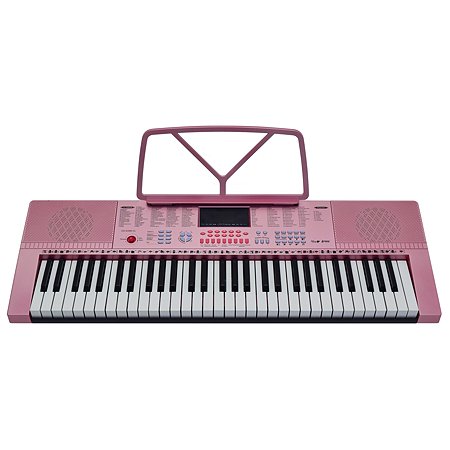 Синтезатор Attivio 61 клавиша Розовый OC-K288-CL - фото 5