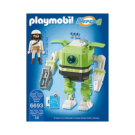 Конструктор Playmobil Супер4. Робот Клеано - фото 4