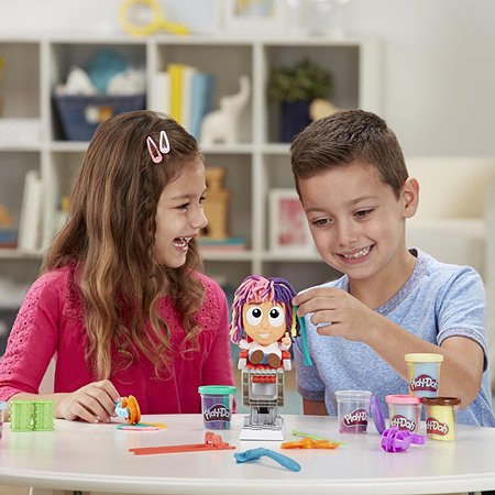 Набор игровой Play-Doh Сумасшедшие прически F12605L0 - фото 9