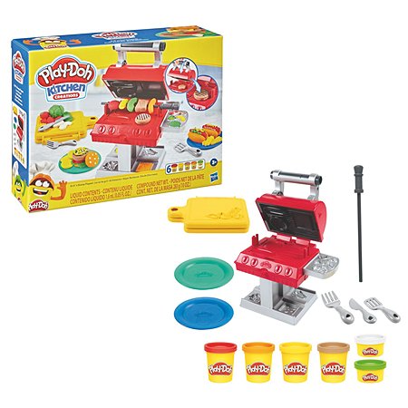 Набор игровой Play-Doh Гриль барбекю F0652 - фото 4