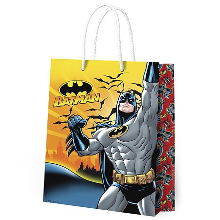 Пакет подарочный ND PLAY Batman №1 33*40*15см 286626 - фото 1