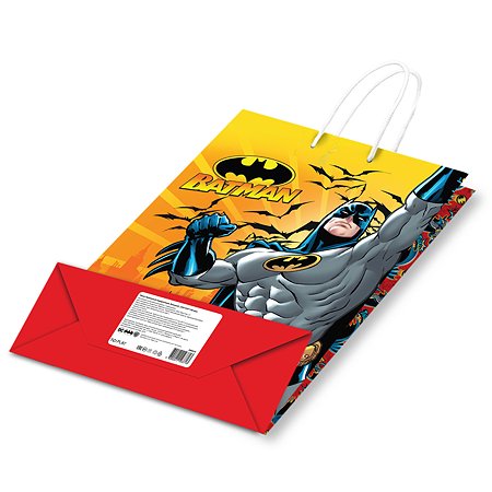 Пакет подарочный ND PLAY Batman №1 33*40*15см 286626 - фото 4
