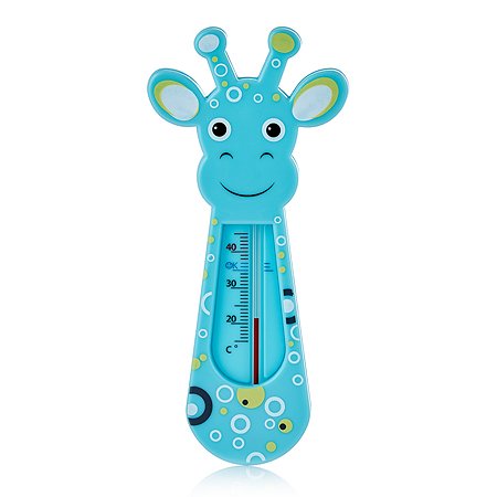 Термометр детский для воды ROXY-KIDS Blue Giraffe для купания в ванночке