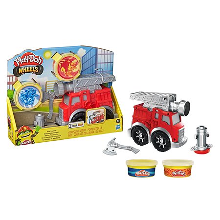 Набор игровой Play-Doh Пожарная машина мини F06495L0 - фото 4