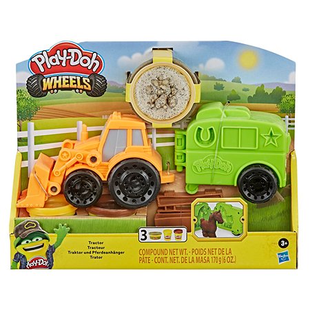 Набор игровой Play-Doh Фермерский трактор F1012 - фото 1