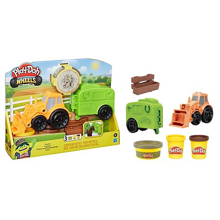 Набор игровой Play-Doh Фермерский трактор F1012 - фото 4