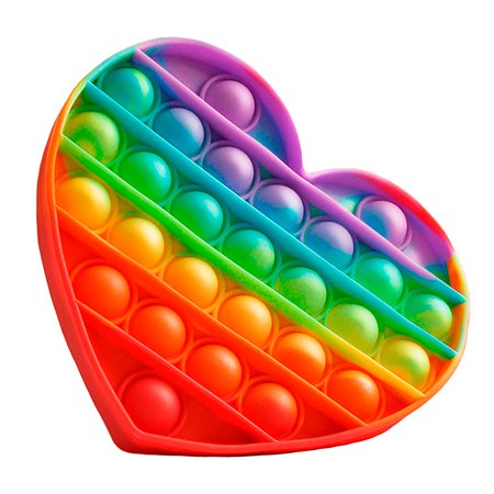 Игрушка-антистресс Color Kit POP IT сердце
