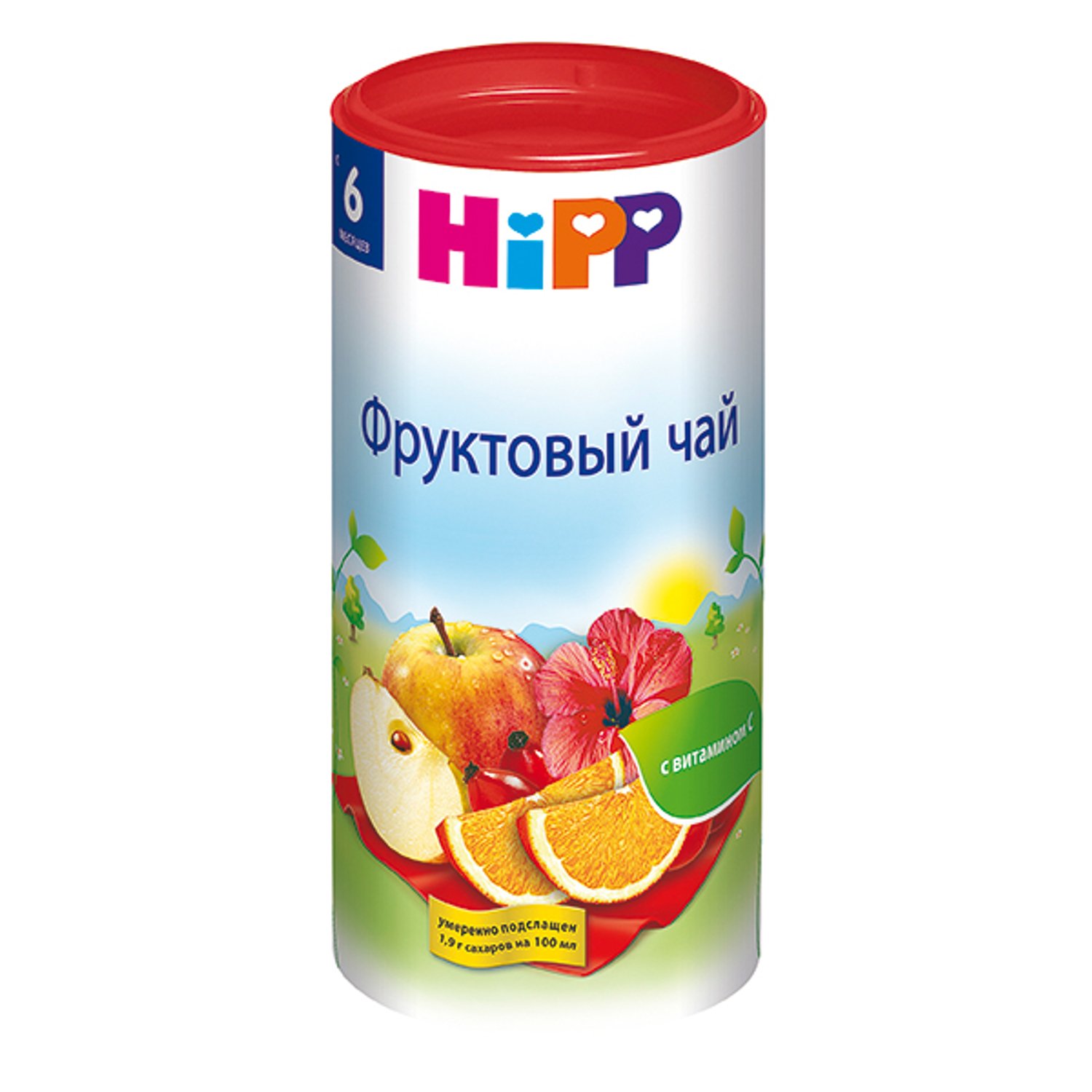 Чай Hipp фруктовый 200г с 6месяцев -  в интернет магазине Детмир .