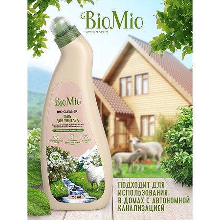 Средство чистящее BioMio для унитаза чайное дерево 750мл - фото 4