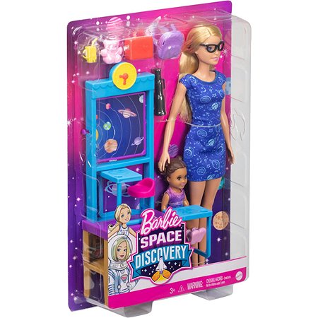 Набор Barbie Учитель космонавтики 2куклы +аксессуары GTW34 - фото 2