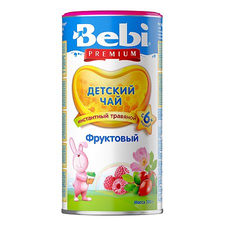 Чай Колинска Bebi Premium фруктовый гранулированный 200г с 6месяцев