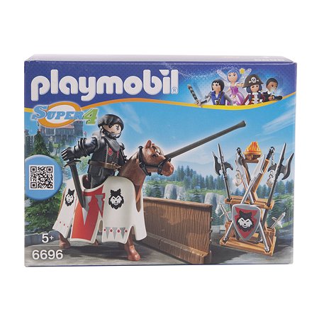 Конструктор Playmobil Супер4 Рыцарь Райпан Стражник Черного Барона - фото 1