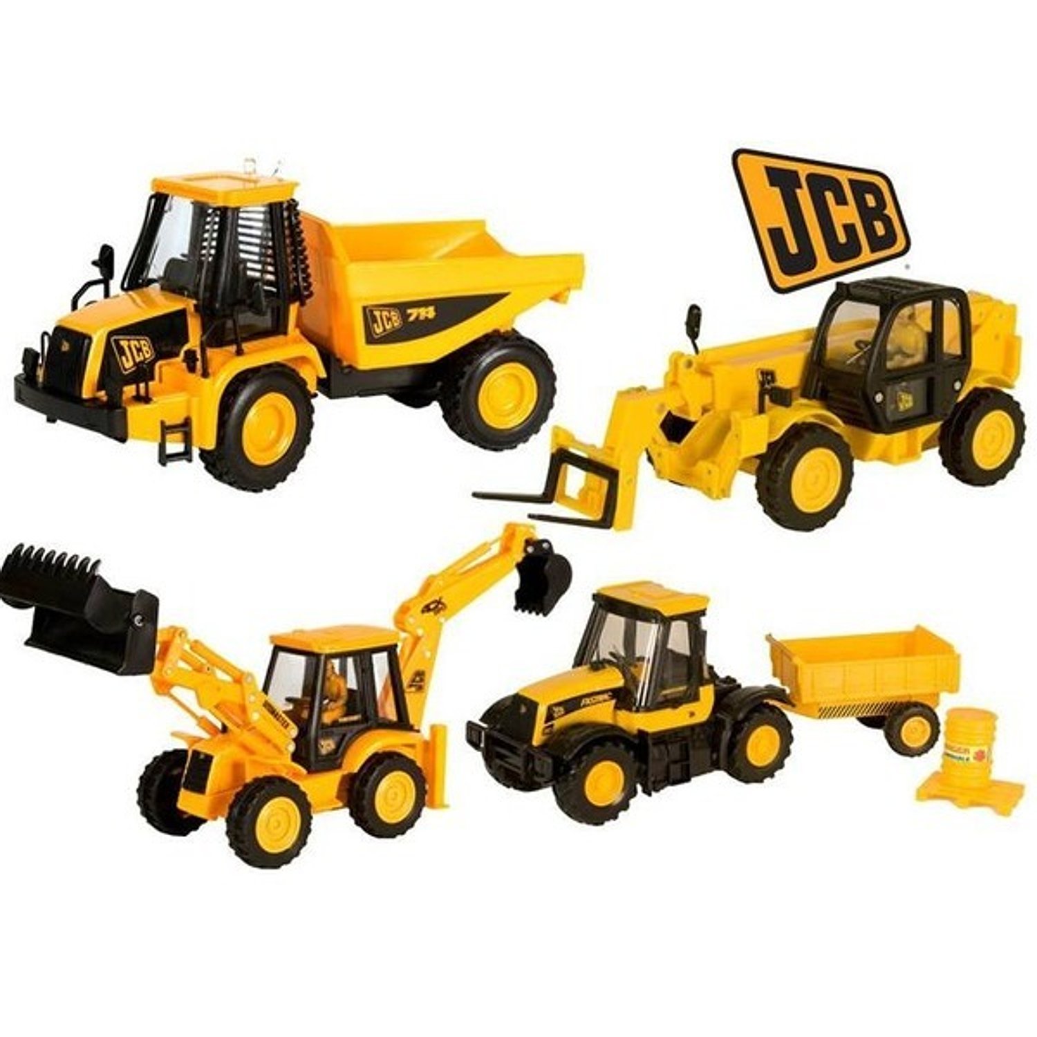 Игрушечный трактор JCB 4cx