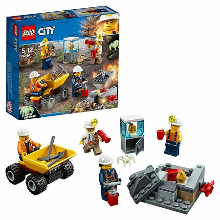 Конструктор LEGO Бригада шахтеров City Mining (60184) - фото 1