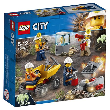 Конструктор LEGO Бригада шахтеров City Mining (60184) - фото 2
