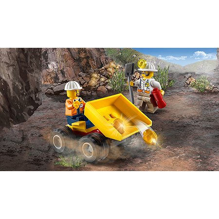 Конструктор LEGO Бригада шахтеров City Mining (60184) - фото 7