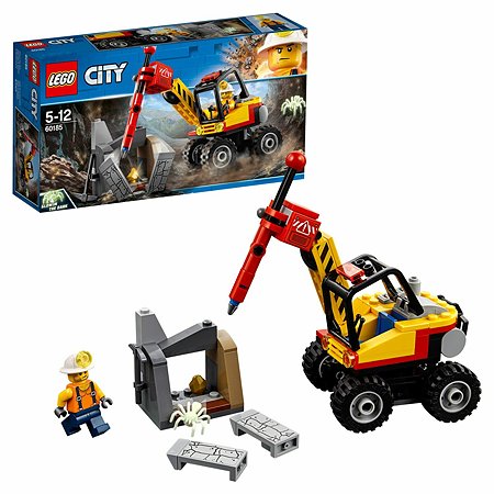 Конструктор LEGO Трактор для горных работ City Mining (60185) - фото 1