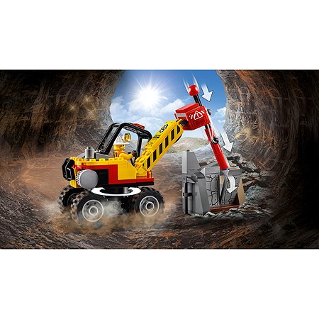 Конструктор LEGO Трактор для горных работ City Mining (60185) - фото 7