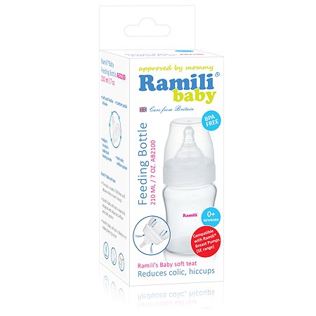 Бутылочка Ramili Baby 210 мл (AB2100) - фото 3