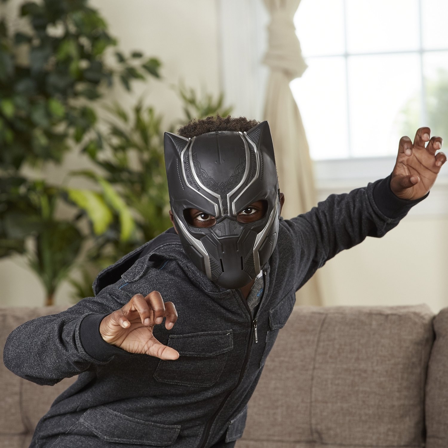 Чёрная пантера Marvel маска