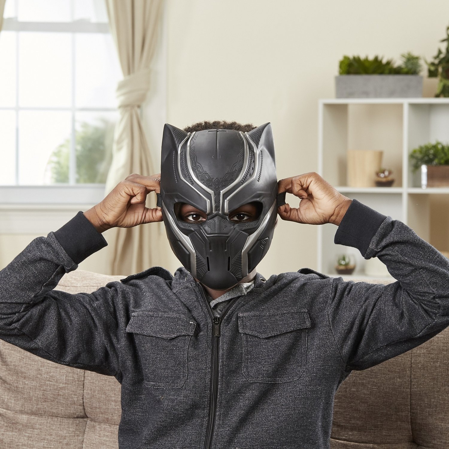 Чёрная пантера Marvel маска