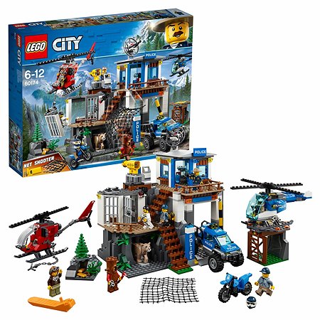 Конструктор LEGO Полицейский участок в горах City Police (60174) - фото 1