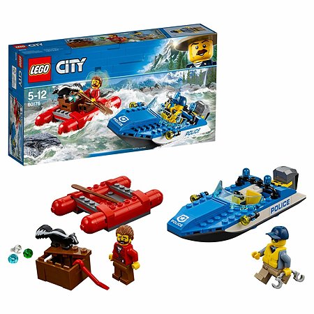 Конструктор LEGO Погоня по горной реке City Police (60176) - фото 1