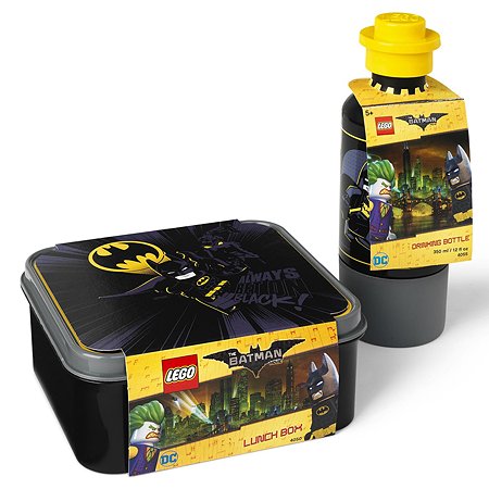 Ланч бокс LEGO и бутылочка Batman