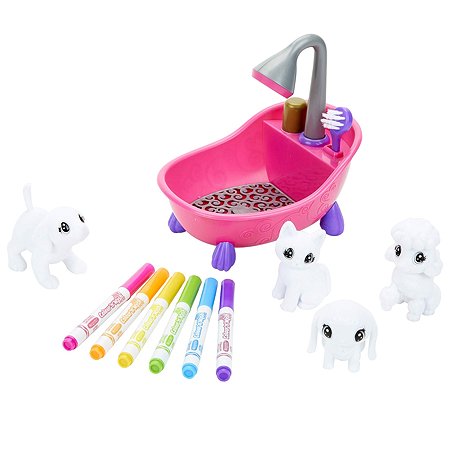 Набор фигурок Crayola Washimals для раскрашивания с ванной