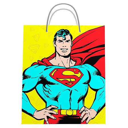 Пакет подарочный ND PLAY Superman 33*40*15 см 292331