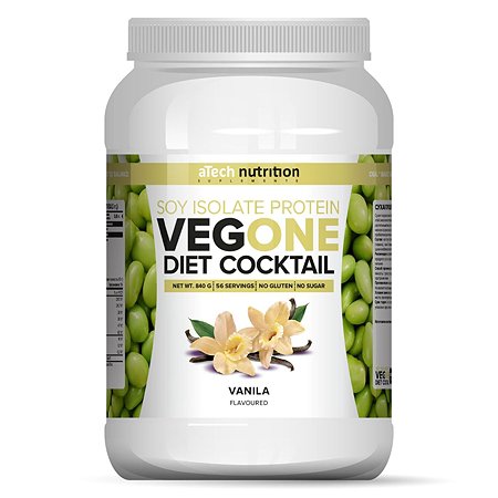 Протеин aTech nutrition Vegone ваниль 840г
