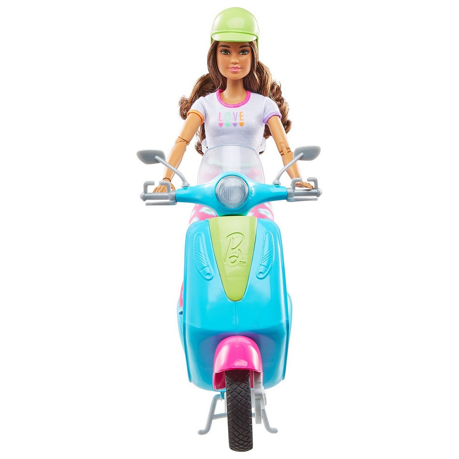 Набор игровой Barbie Кукла со скутером и аксессуарами HGM55 - фото 5