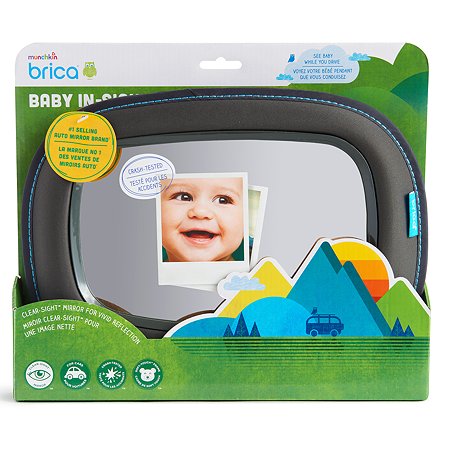 Зеркало для контроля за ребёнком Munchkin Brica Baby In-sight mirror 11091 - фото 2