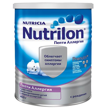 Смесь сухая Nutrilon Пепти аллергия 400г с 0 месяцев - фото 2