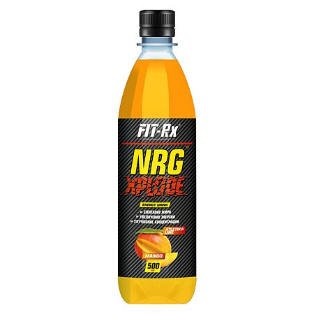 Напиток безалкогольный Fit-Rx NRG Xplode манго 500мл