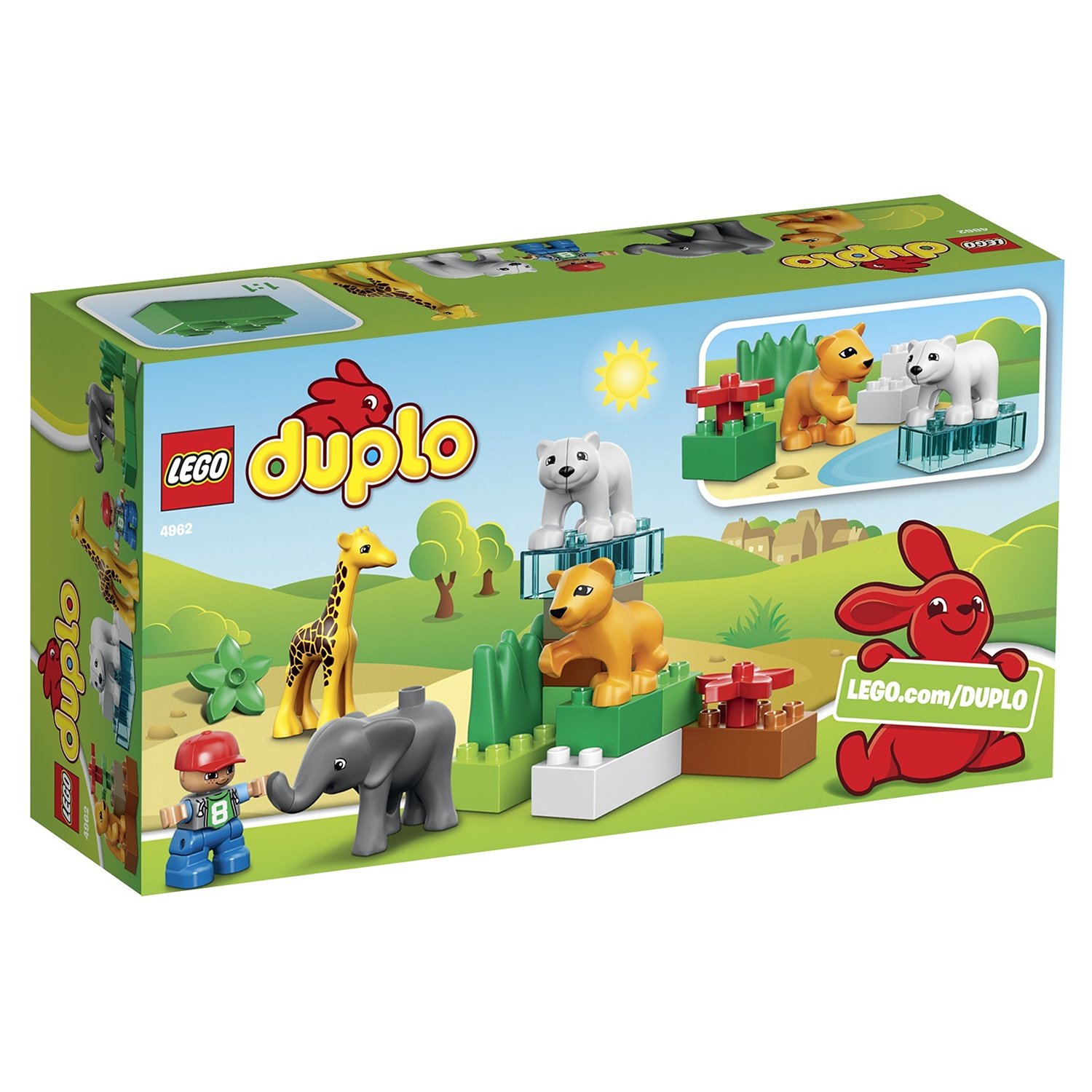 Конструктор LEGO DUPLO Town Зоопарк для малышей (4962) - фото 3