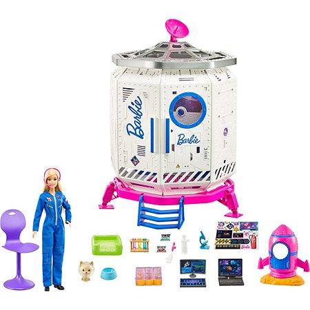 Набор игровой Barbie Космическая станция GXF27