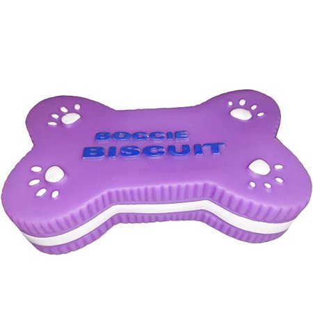 Игрушка для животных Keyprods Кость с запахом печенья фиолетовый